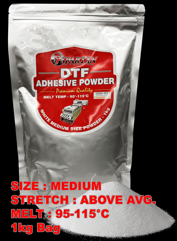 LOW TEMP DTF TRANSFER POWDER MEDIUM 1kg