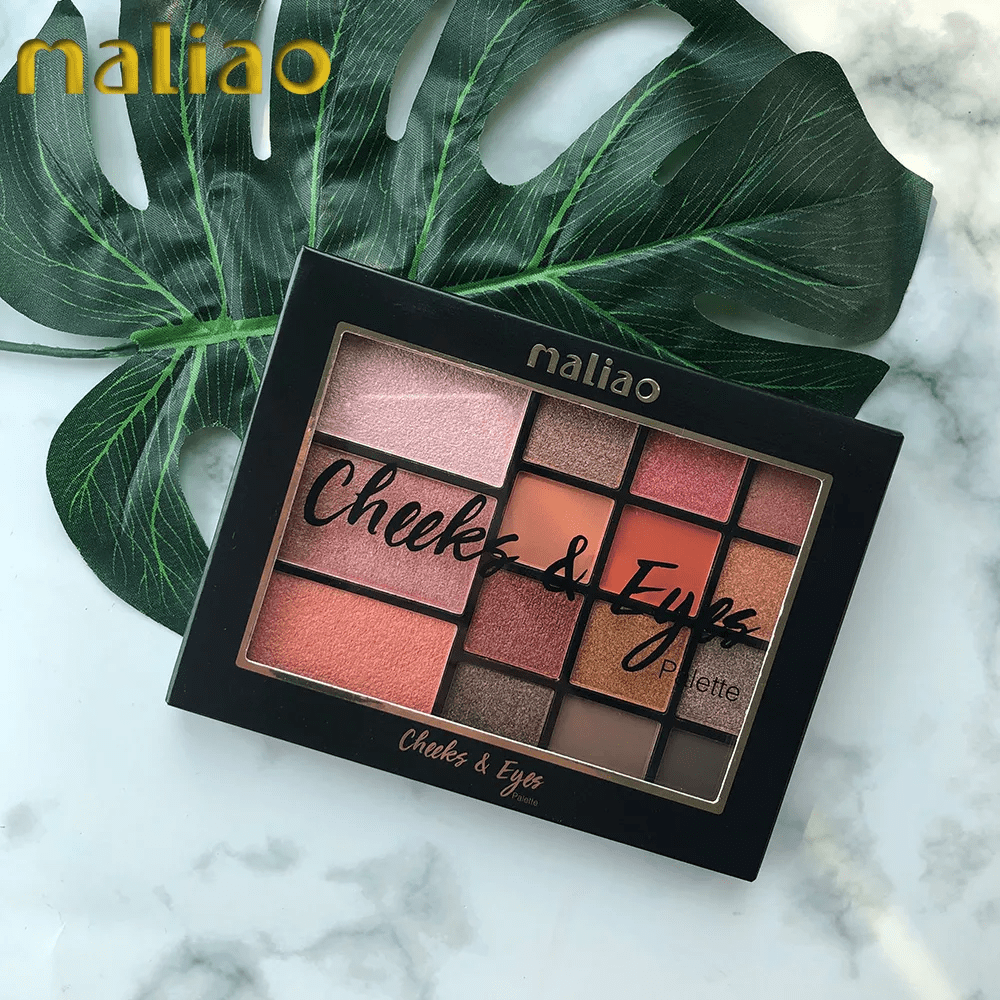 Maliao Cheeks & Eyeshadow MakeUp Palette FRESH STOCK RK ESSENTIALS