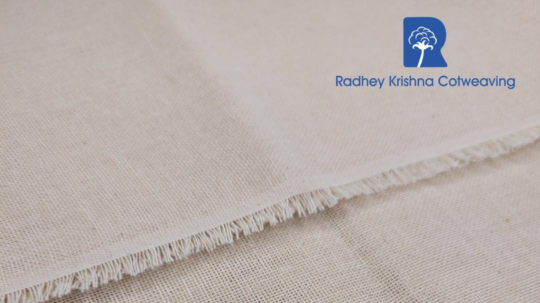 100 GSM Cotton Plain Fabric Radhey Krishna Cotweaving
