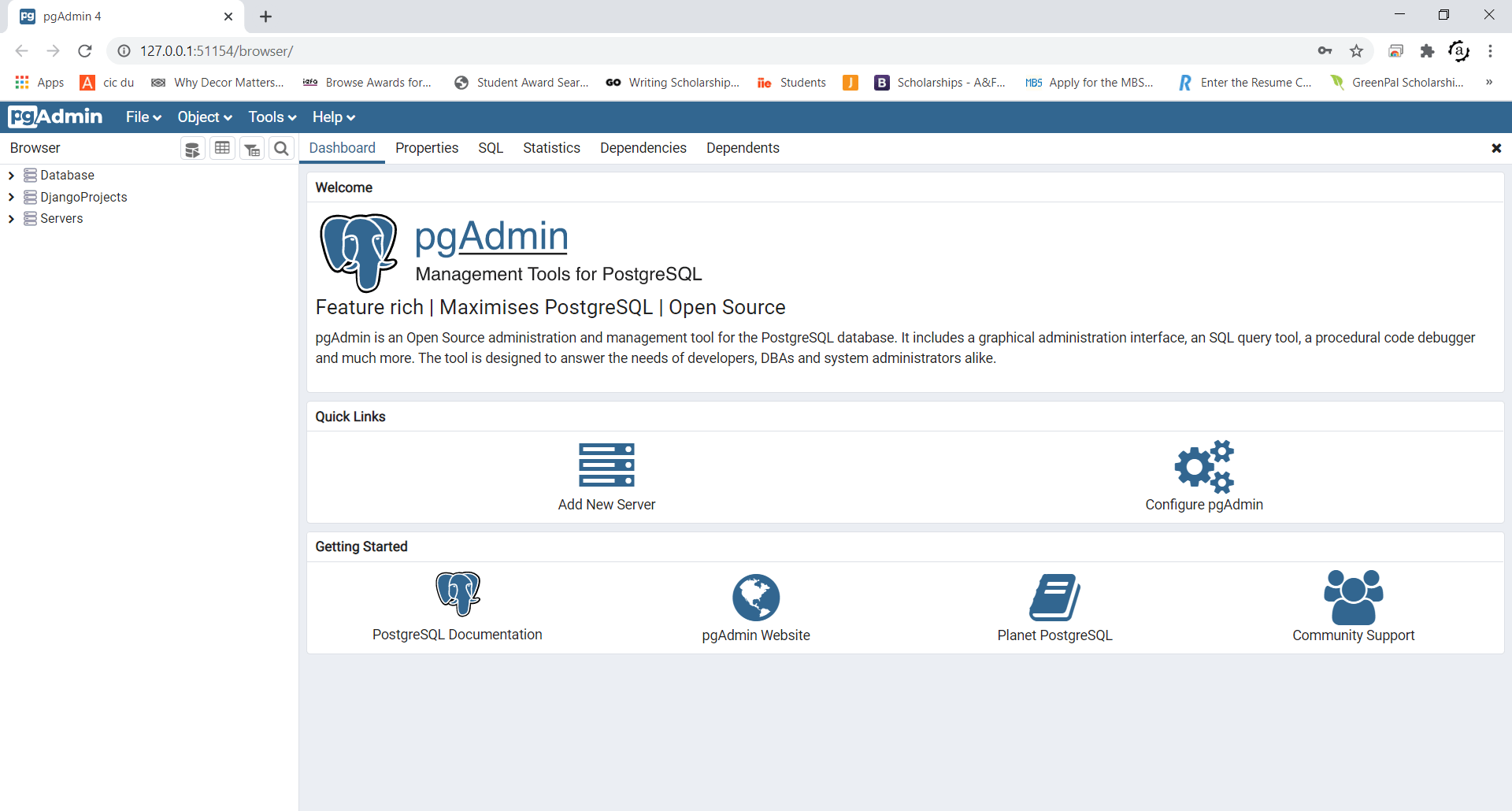 How To Change The Database Engine That Django Uses