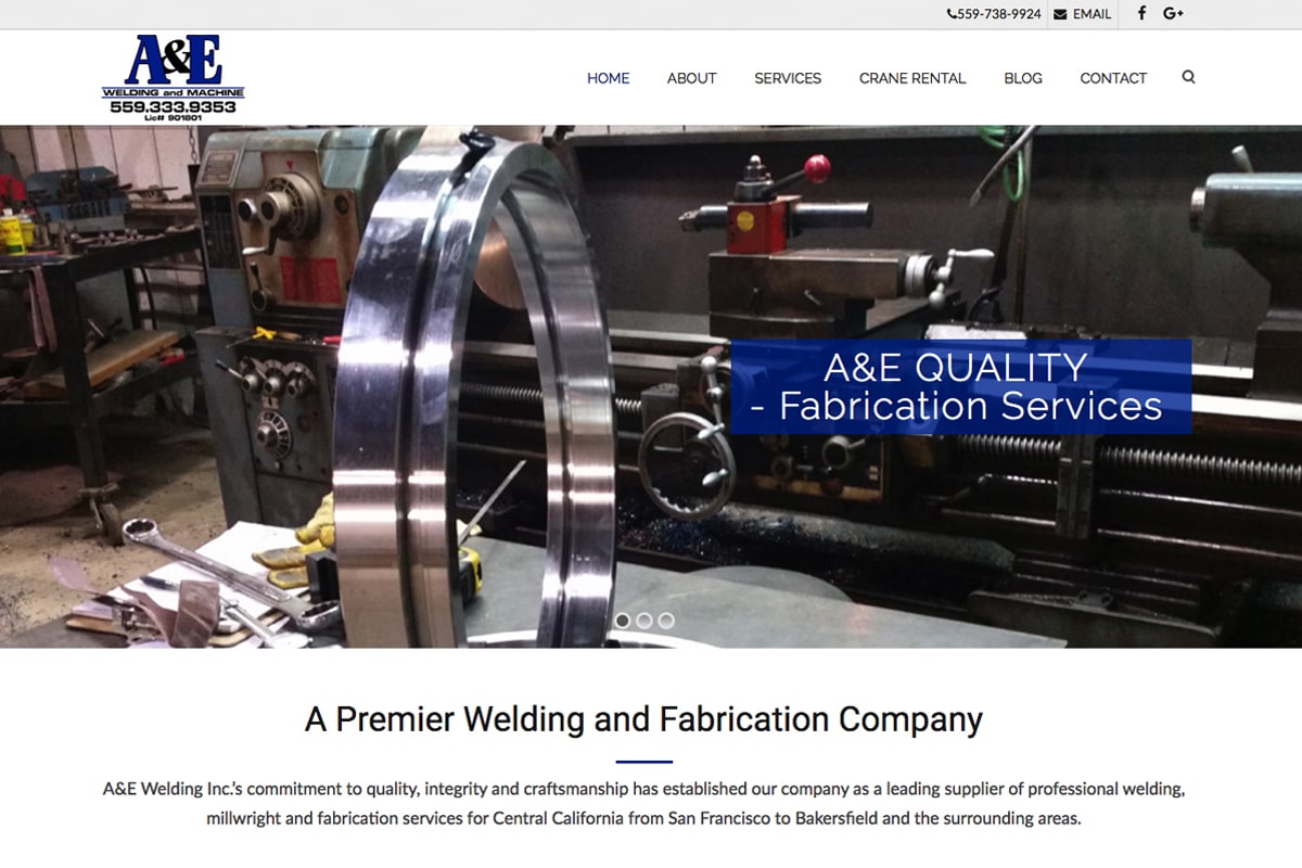 A&E Welding Visalia RKN Studio