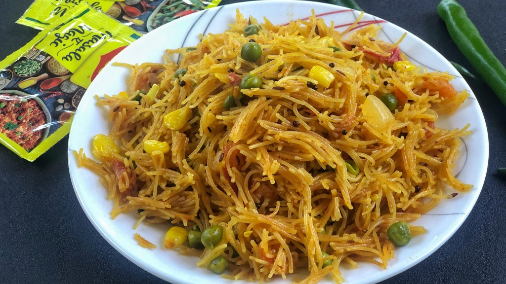 Masala Vermicelli Recipe Vermicelli Upma Recipe to R Krati