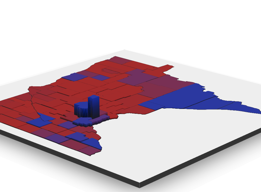 3D Map In R