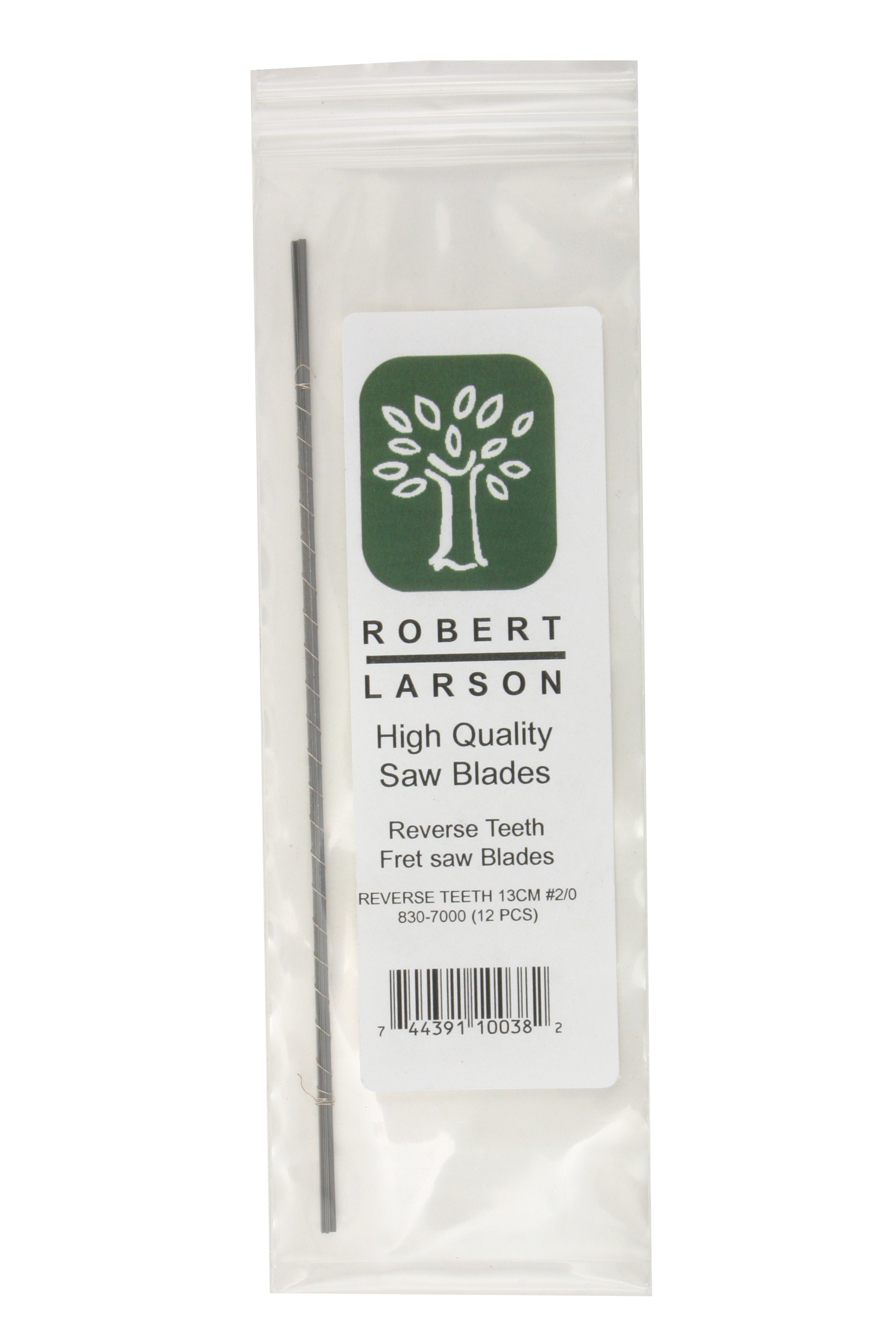 REVERSE TOOTH SCROLL SAW BLADE 7 Robert Larson Company