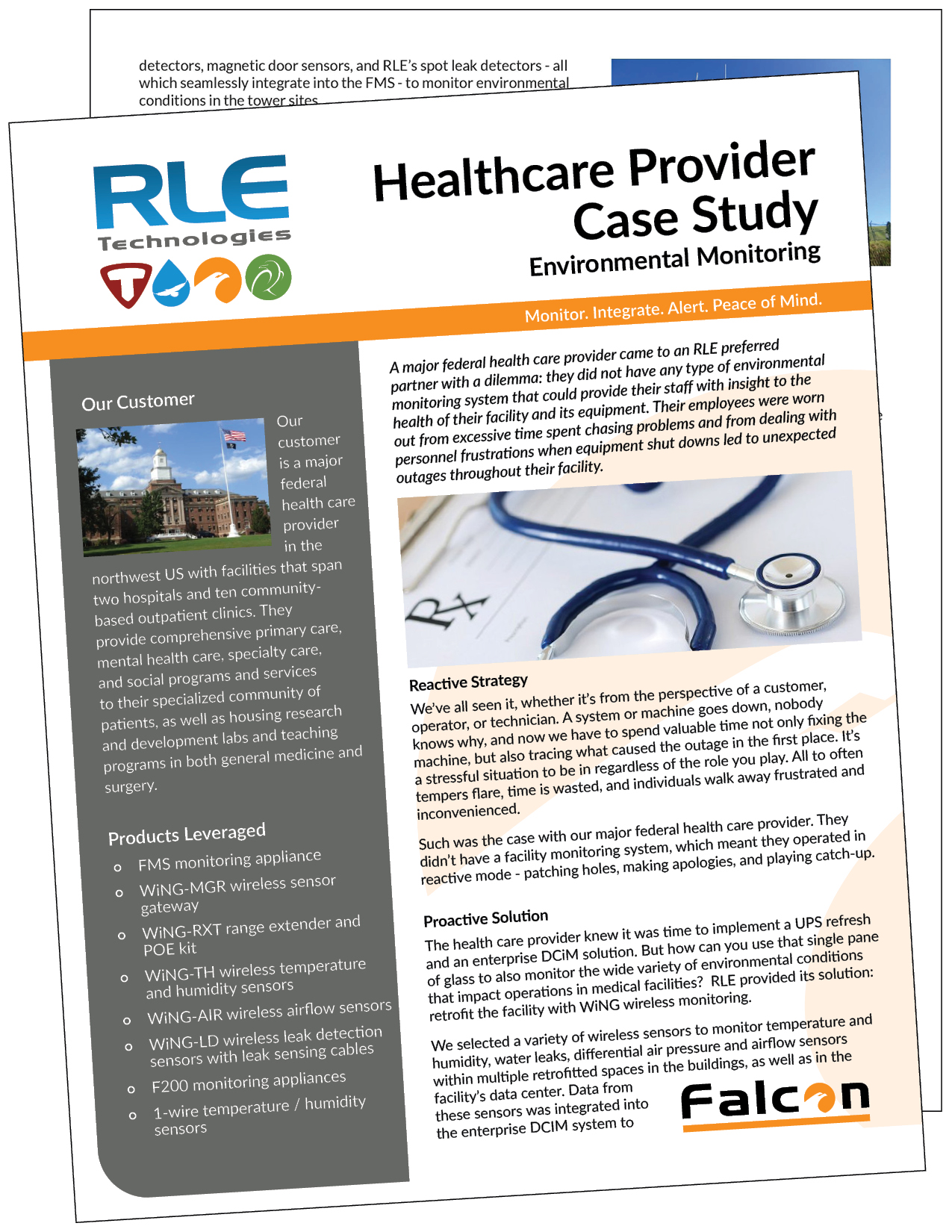 Healthcare Provider Case Study RLE Technologies