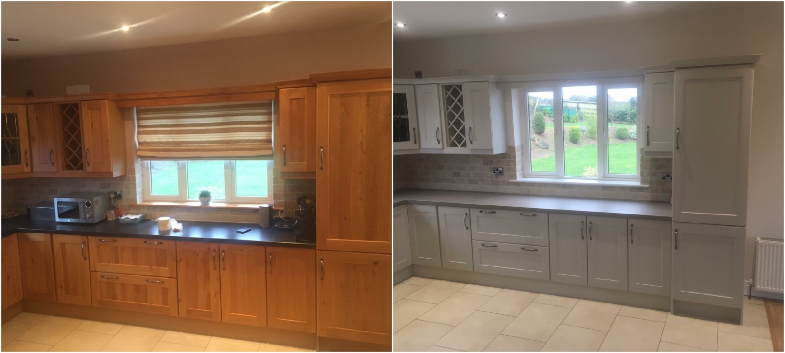 Kitchen Respray Services Live Project