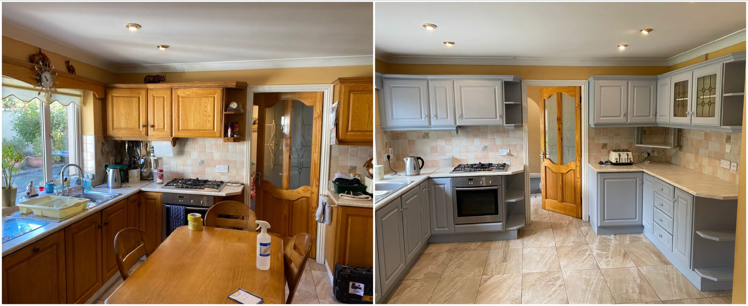 Kitchen Respray Services Live Project
