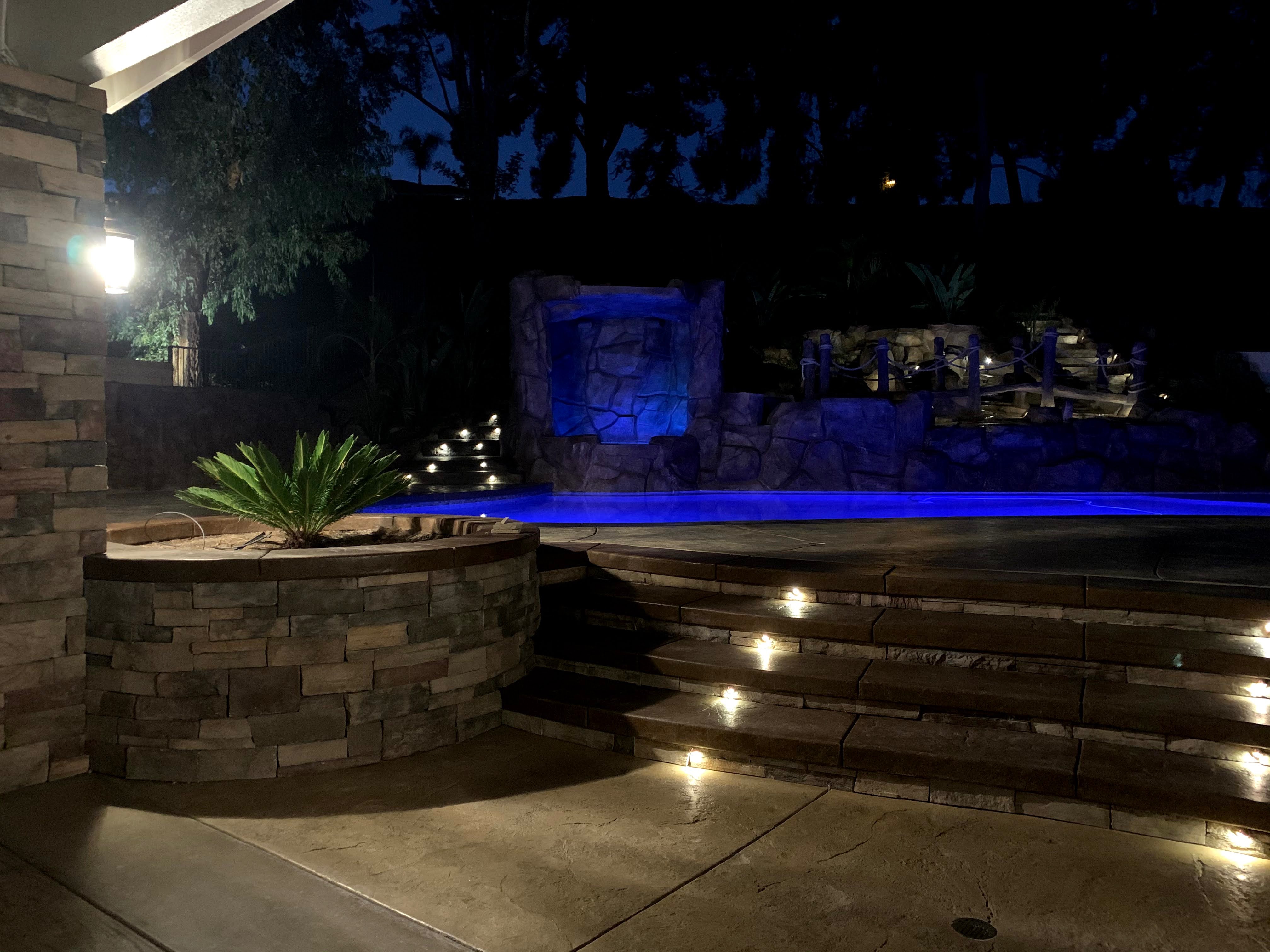 Complete Backyard Redesign RLPAYNE Construction INC.