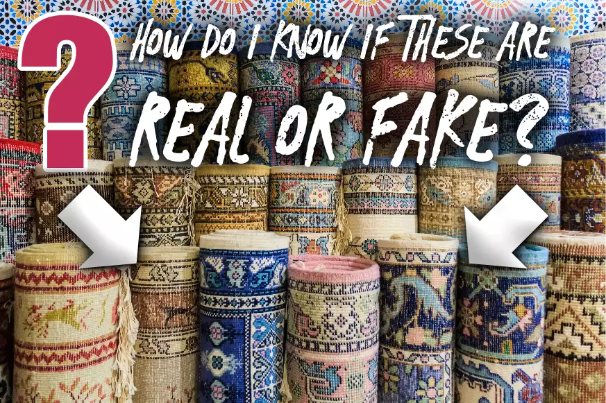 How do you know if a Persian Rug is Real? RL ROSE