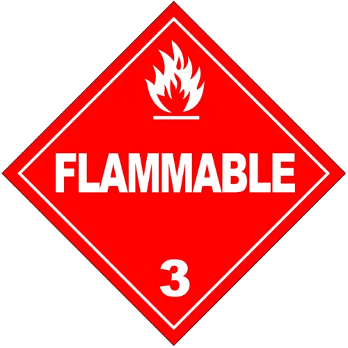 Flammable liquid Symbol RLS HUMAN CARE