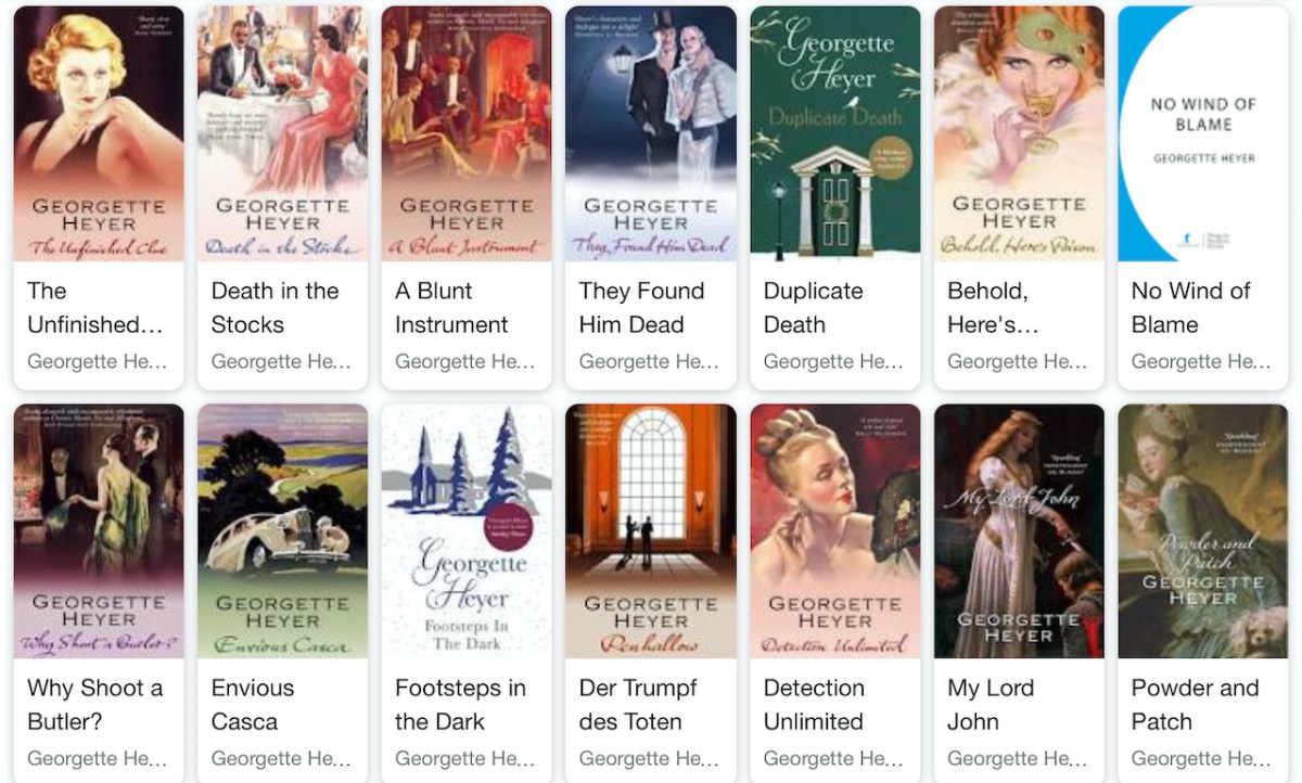 Grand Dames of Crime Heyer R L Smith