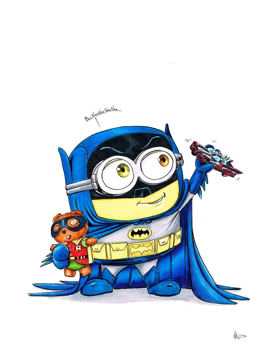 Top 51+ imagen minion batman Abzlocal.mx