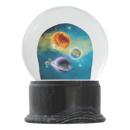 New Solar System Snow Globe Zazzle.ca