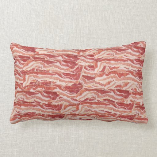 Bacon Throw Pillow Zazzle