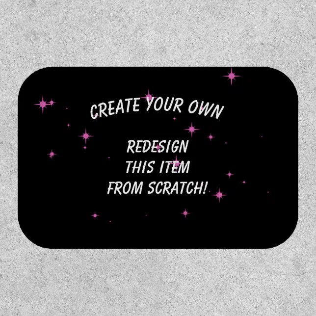 Create Your Own Custom Patch Zazzle
