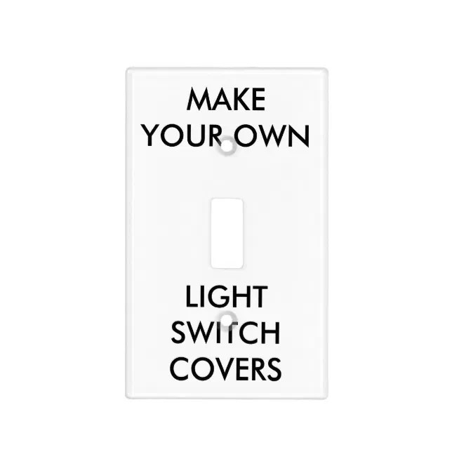 Custom Single Toggle Surround Light Switch Cover Zazzle