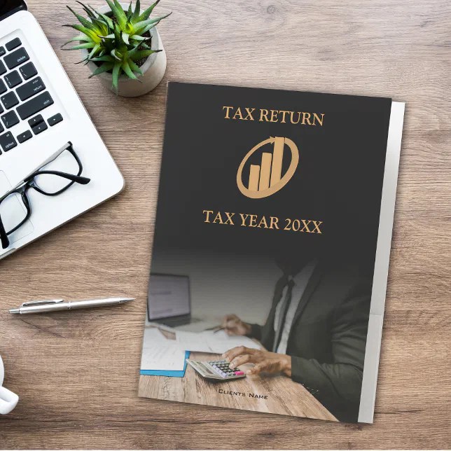 Tax Return Pocket Folder Zazzle