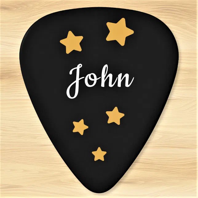 Personalized Custom Name Guitar Pick Zazzle