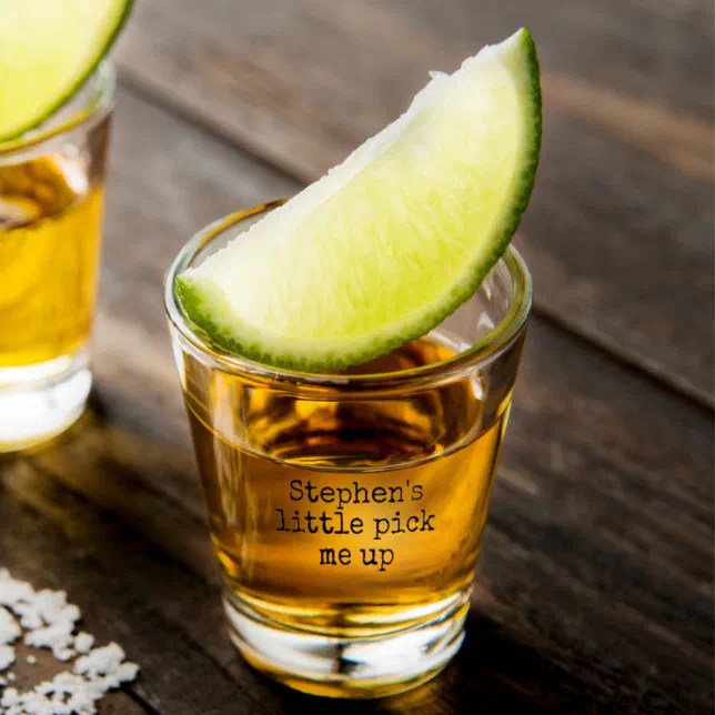 Personalized Shot Glass Zazzle