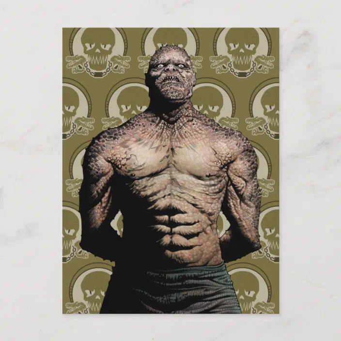 Suicide Squad | Killer Croc Comic Book Art Postcard | Zazzle.com 704_x_704_webp