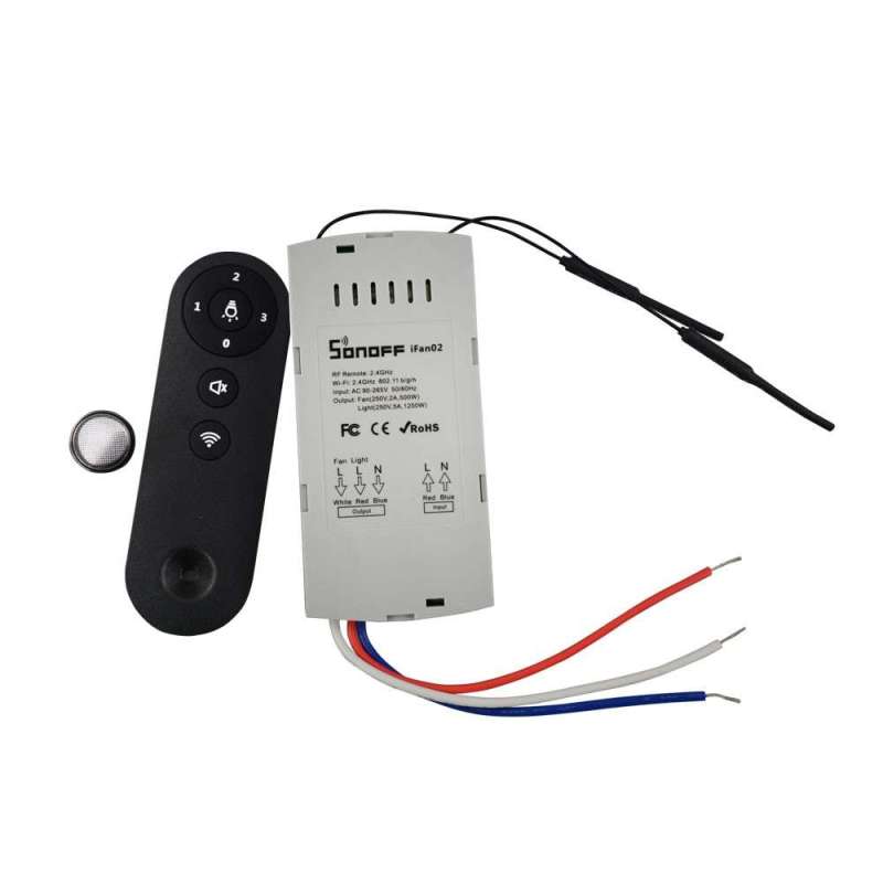 Sonoff IFan02 Convert NonSmart LED Ceiling Fan To WiFi Smart Ceiling