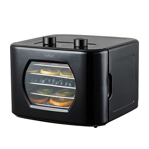 NutriChef Electric Countertop Food Dehydrator Machine 350Watt