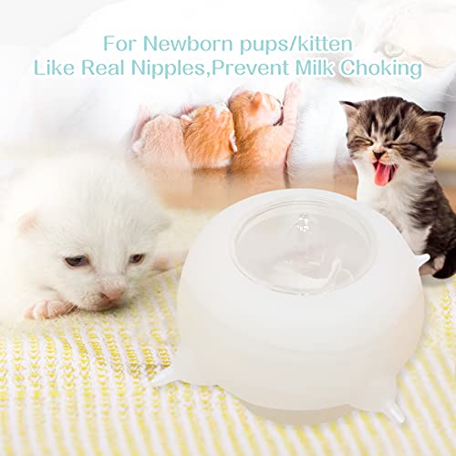 Augegel Puppy Feeder for Multiple Puppies,Puppy Nursing Station,4