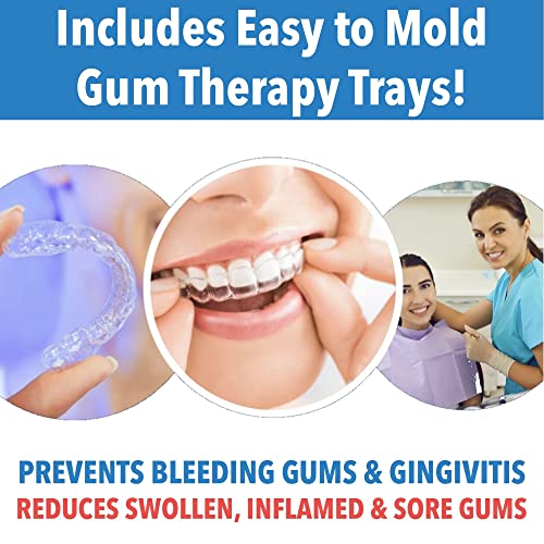 PerioCare Gel for Trays (5 Tubes + Trays) 1.7 Hydrogen Peroxide Gel