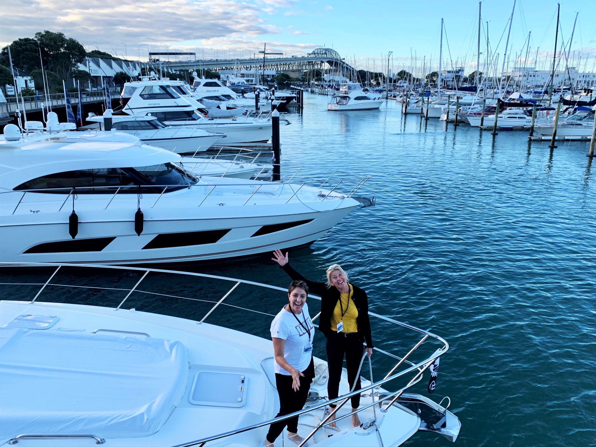 R Marine Flagship Completes 5th Woman On Water Course R Marine Flagship