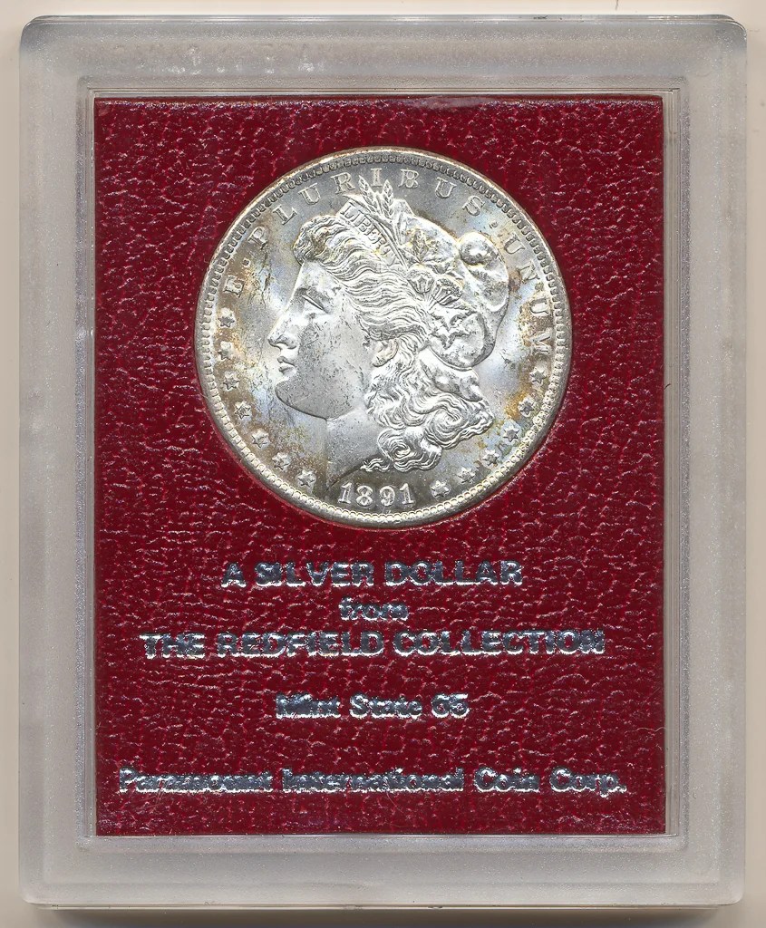 1891 CC 1 Redfield Hoard Buy & Sell Gold & Silver Wisely in Denver