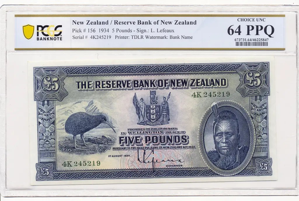 5 Pounds New Zealand / Reserve Bank of New Zealand Buy & Sell Gold