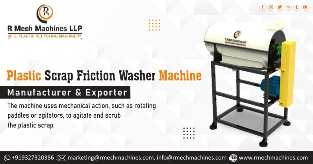 Exporter of Plastic Scrap Friction Washer Machine in Liberia R Mech