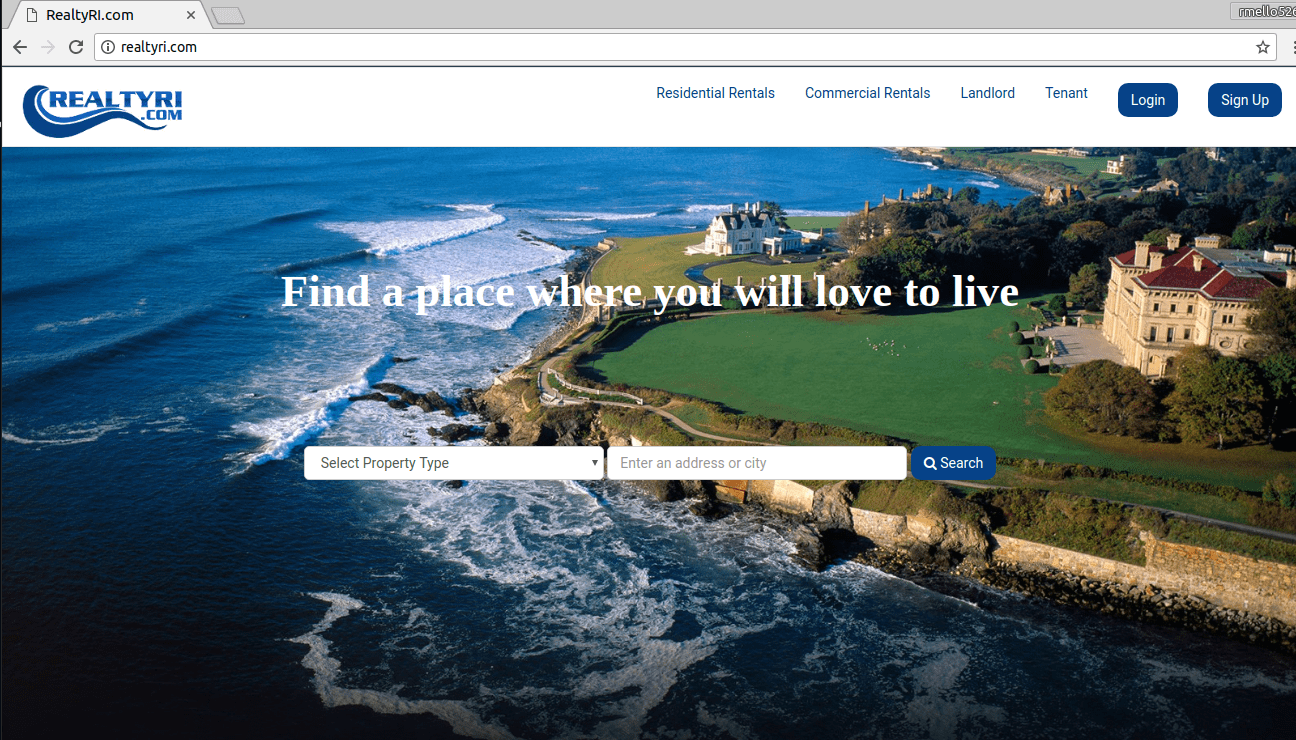 Realty RI Rhode Island site Design RMelloDesign, RI