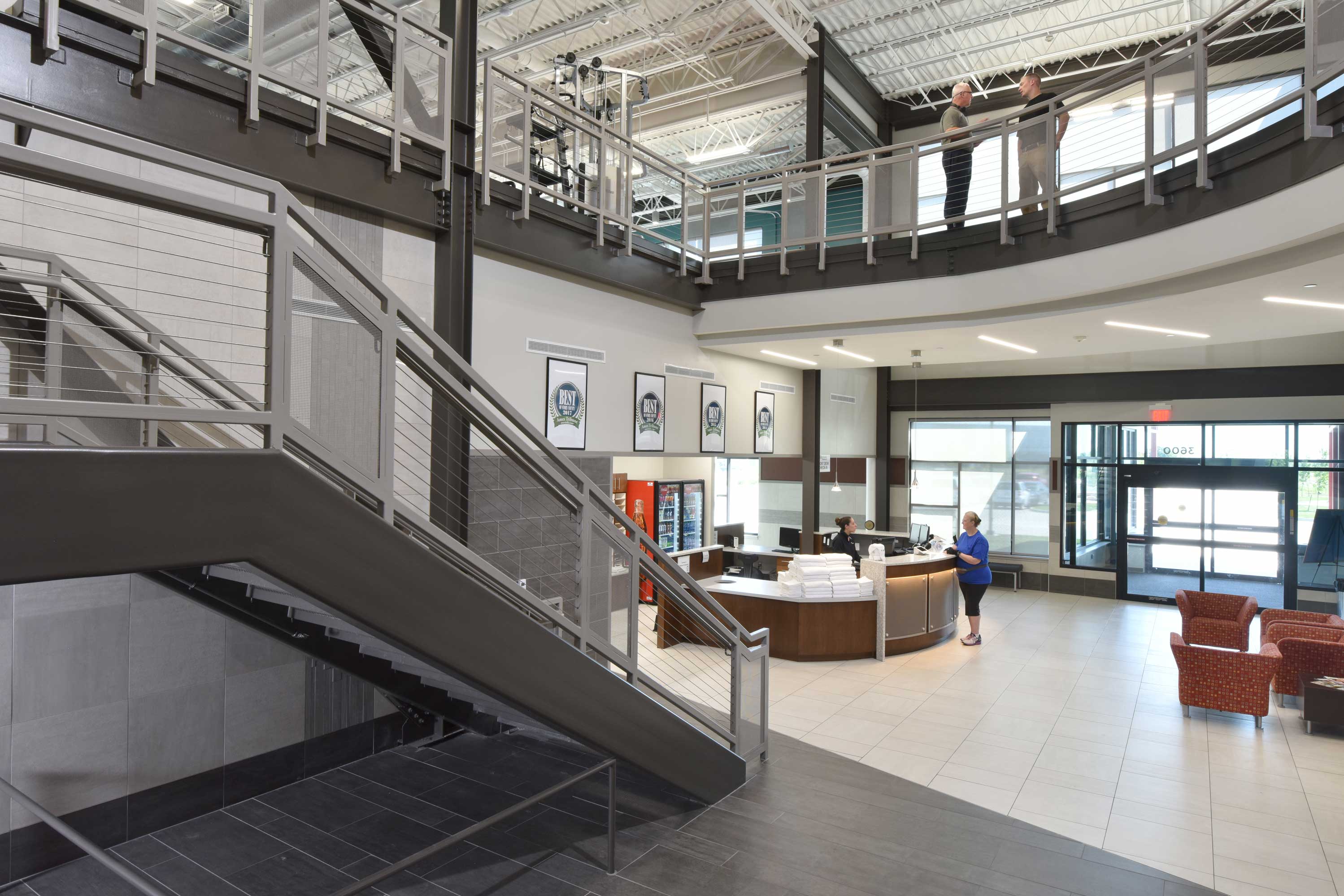 Ames Fitness Center South RMH Architects