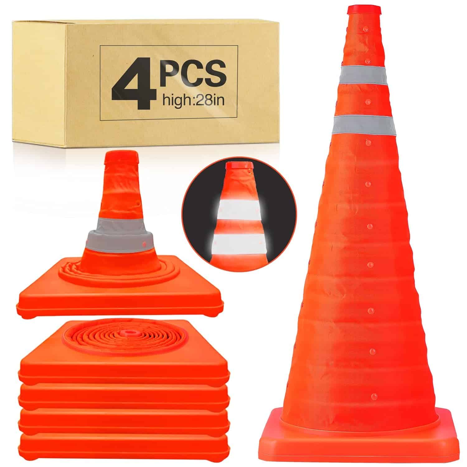 Collapsible Traffic Cones RMM