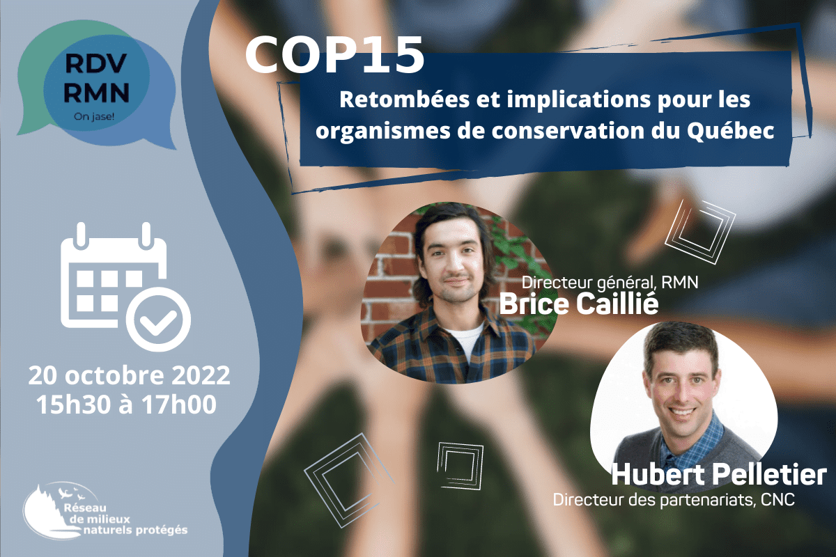 COP 15 Retombées et implications pour les organismes de conservation