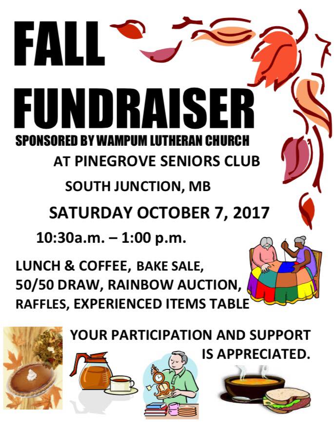 Rural Municipality of Piney » Fall Fundraiser