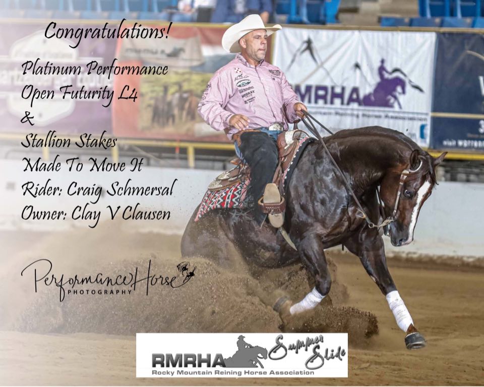 ENROLLED STALLIONS Rocky Mountain Reining Horse Association