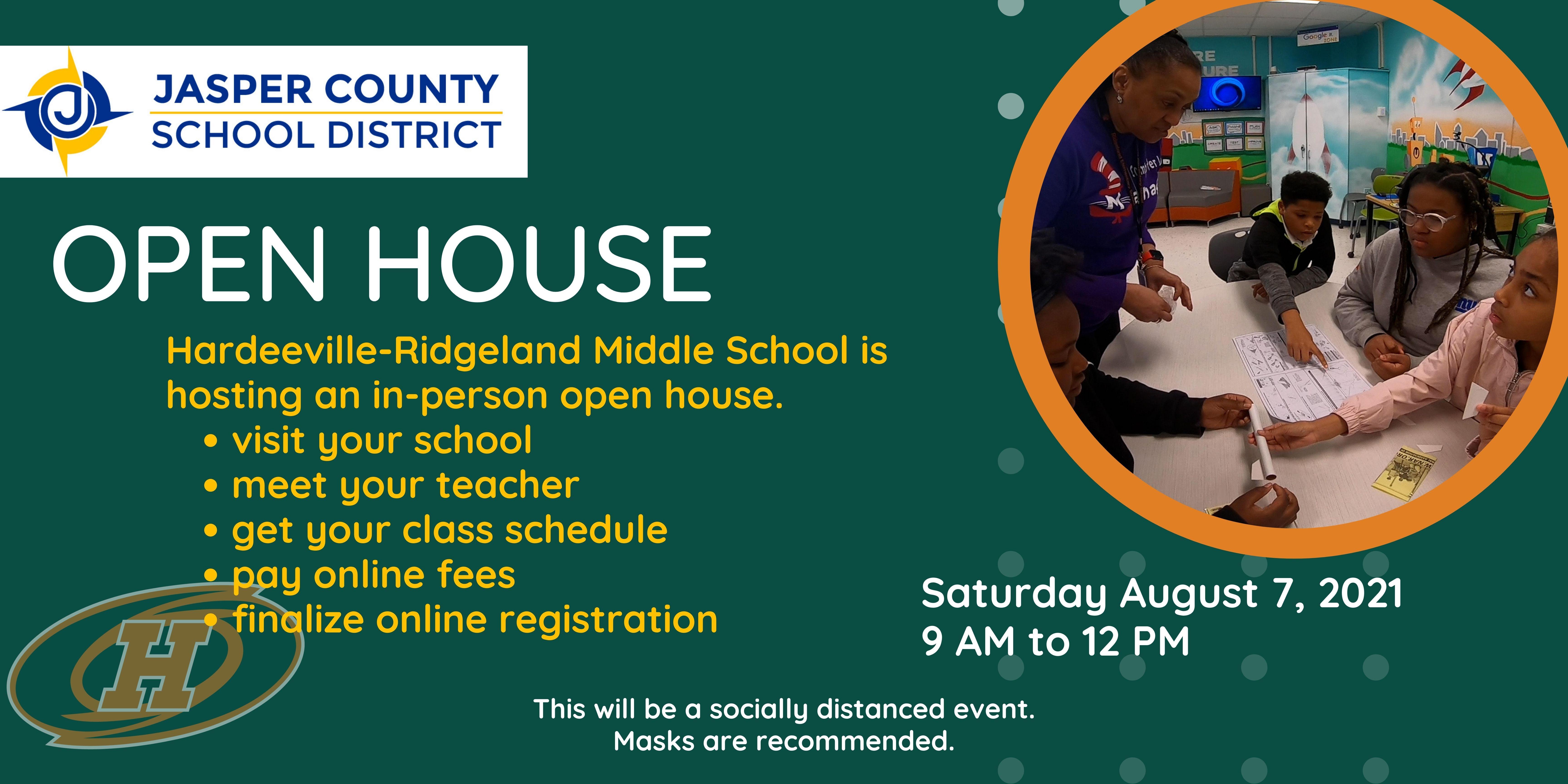 HRMS Open House Hardeeville Junior & Senior High School