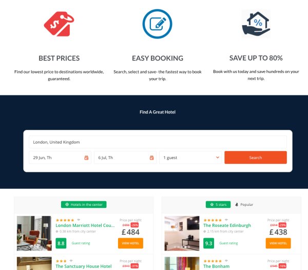 Ready Made Travel Flights, Hotels & Car Hire YourBusinessVenture