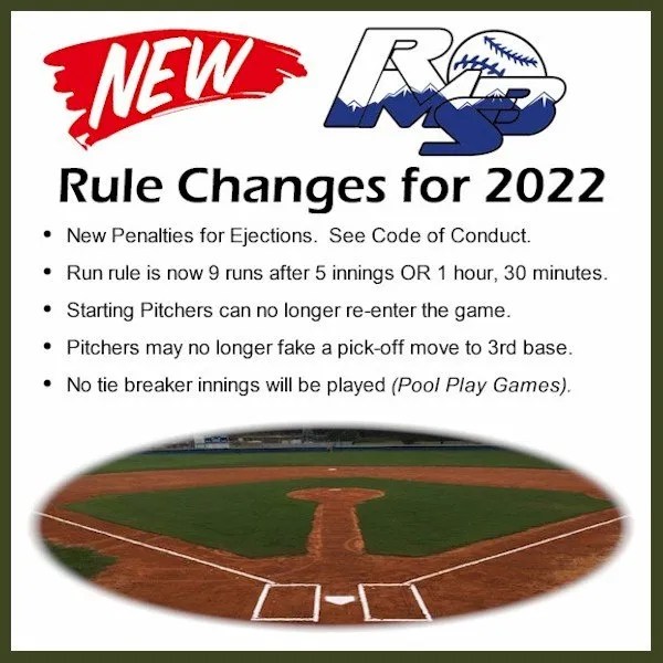 rulechanges2022c RMSB Rocky Mountain School of Baseball