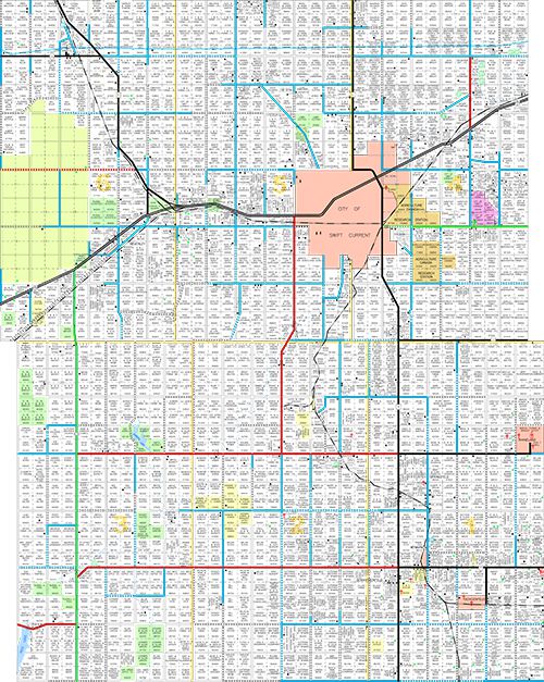 RM Maps Rural Municipality of Swift Current