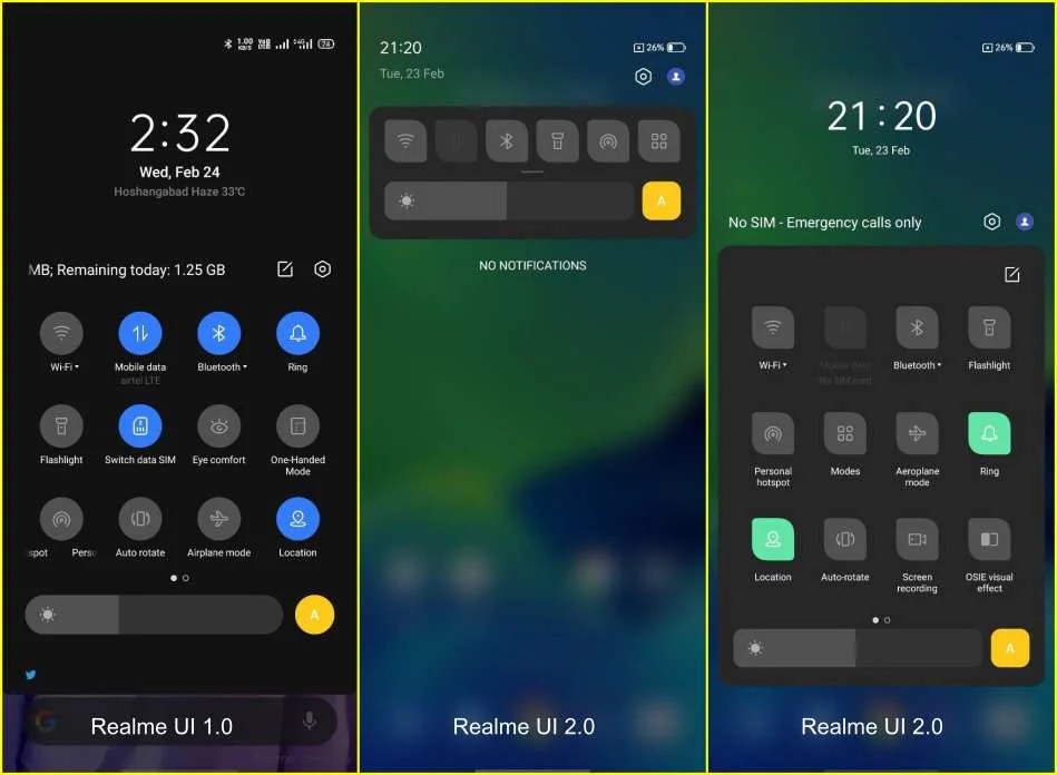 Realme UI 2.0 vs Realme UI 1.0 See New Changes and Differences?