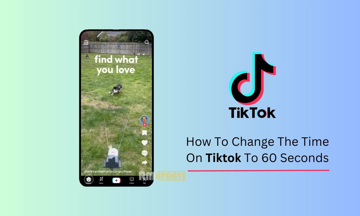 How To Change The Time On Tiktok To 60 Seconds?