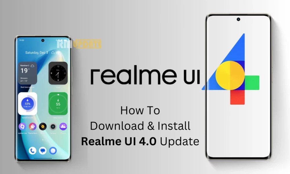 How To Download & Install Realme UI 4.0 Update?