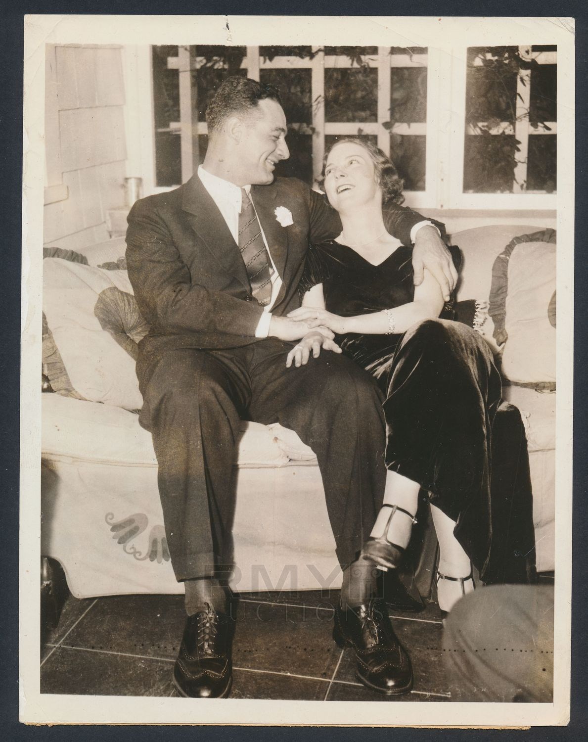 Lot 32 1933 Lou Gehrig, "The Iron Horse Picks a Bride" Wedding