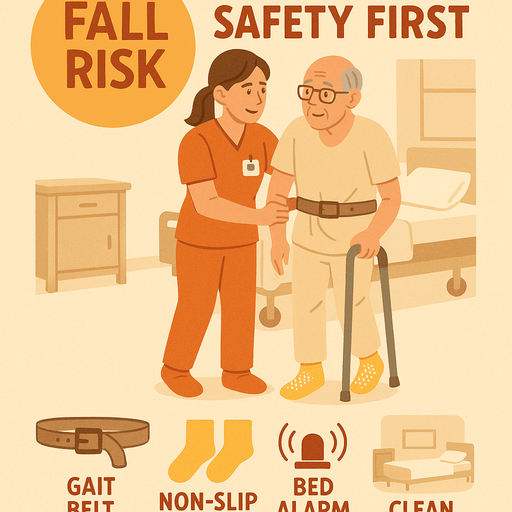 Fall Precautions 101 Keep Patients Safe — Nursing Guide