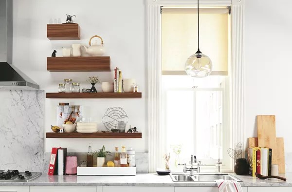 Float Wall Shelves Kitchen Room & Board