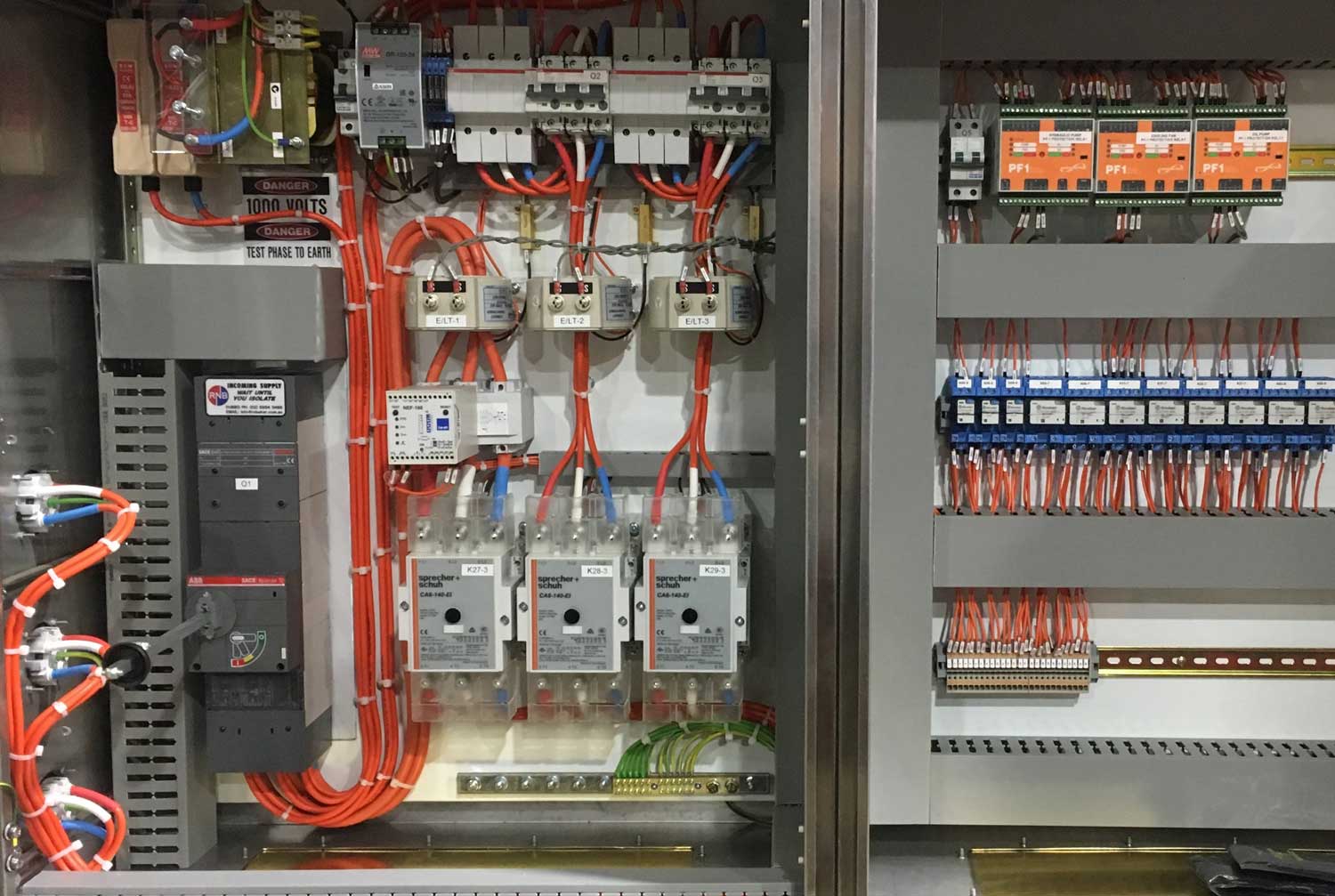 Switchboards R N Baker Switchboards