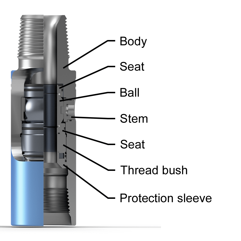 Lower top drive valve from RNGI